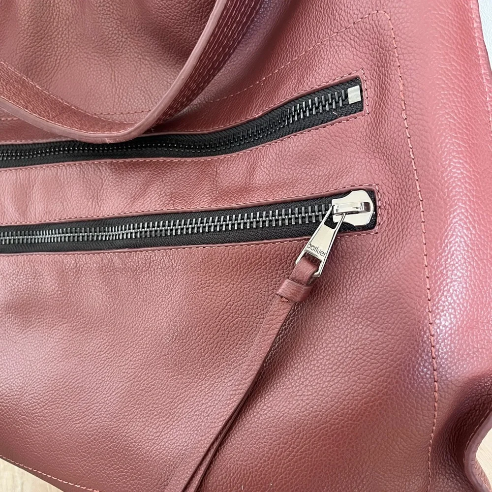 BOTKIER Large Chelsea Leather Hobo Bag